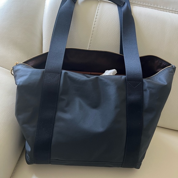 Coach Nylon Cargo Tote Navy Blue - Picture 9 of 11